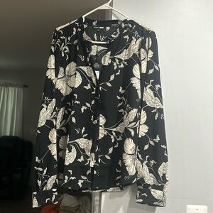 Black with tan flower size XL